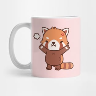 Angry But Cute Red Panda Mug